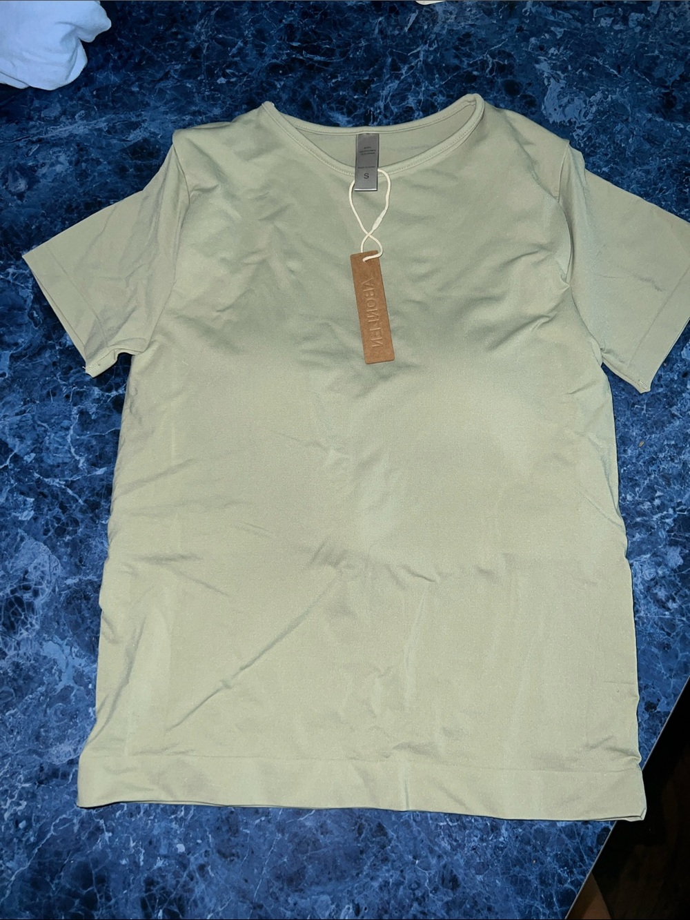 Women's Short Sleeve Crewneck Tee - Sage Green